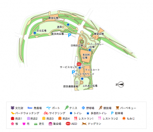 汐入公園地図